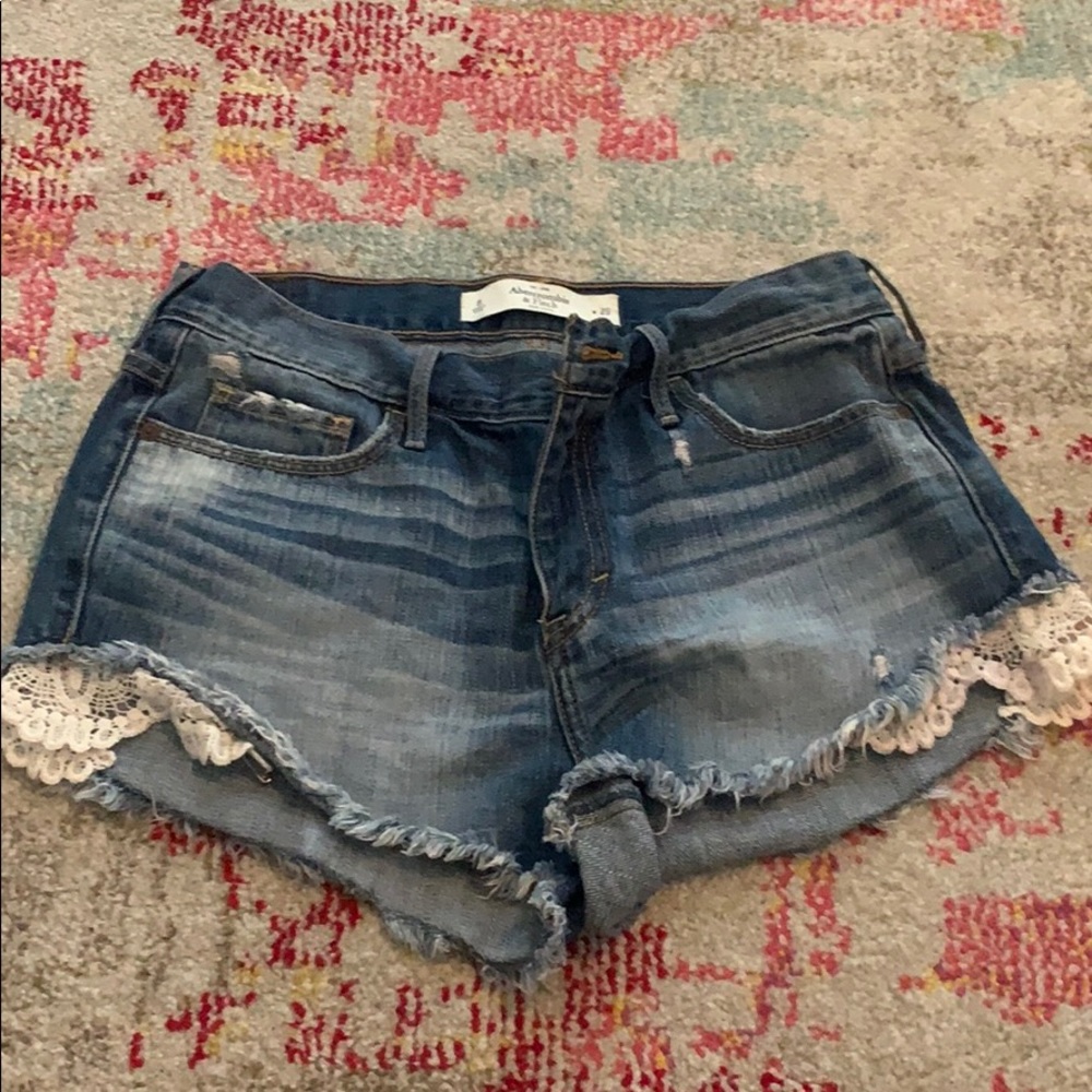 Abercrombie denim shorts